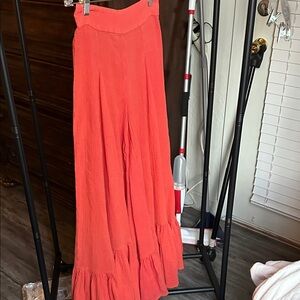 Free People Coral Wide Leg Pants